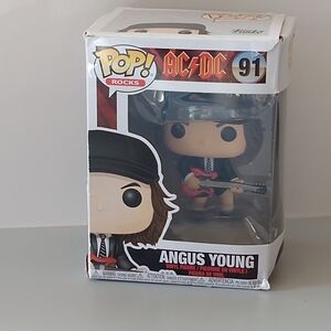 Angus Young Funko Pop Rocks Figure